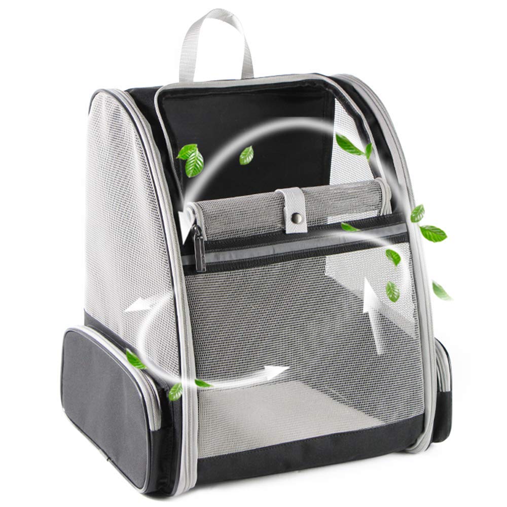 Texsens Pet Carrier Backpack – Black